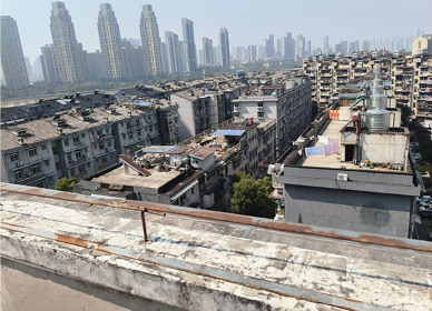 现状实景 老旧住区鸟瞰